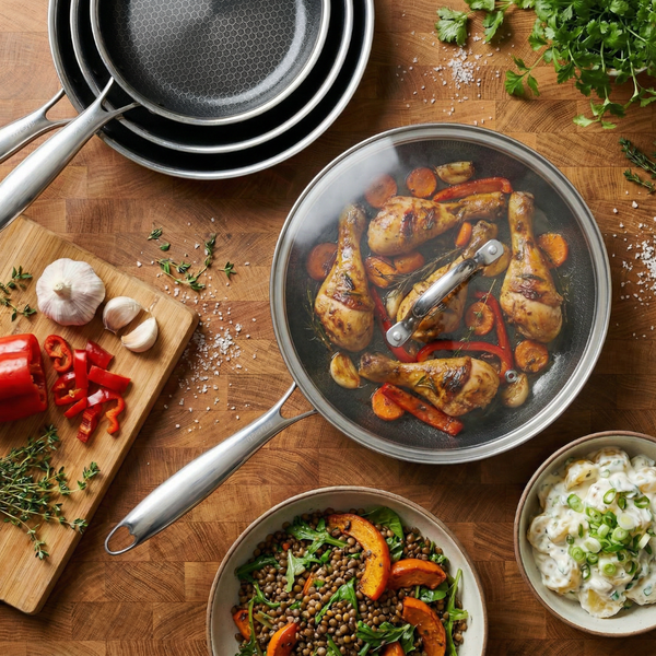 Morelia® Hybrid Koekenpan Met Deksel Ø 20 cm - moreliacookware