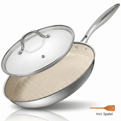 Morelia® Hybrid Koekenpan Met Deksel Ø 20 cm - moreliacookware