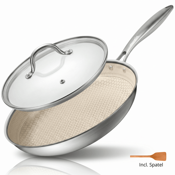 Morelia® Hybrid Koekenpan Met Deksel Ø 20 cm - moreliacookware