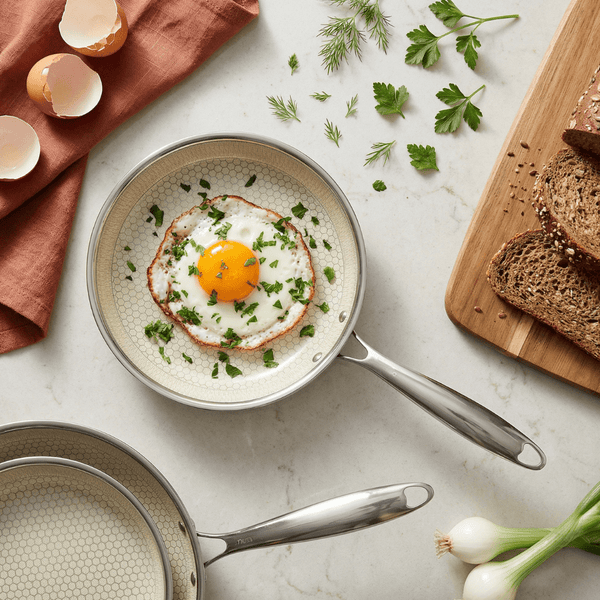 Morelia® Hybrid Koekenpan - 3 Delige Set Met Deksels - moreliacookware