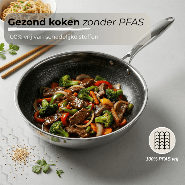 Morelia® Hybrid Wokpan - Ø 30 cm - moreliacookware