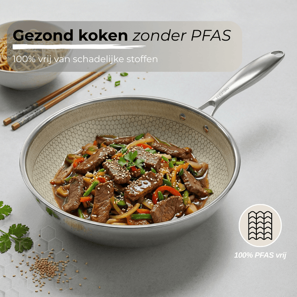 Morelia® Hybrid Wokpan - Ø 30 cm - moreliacookware