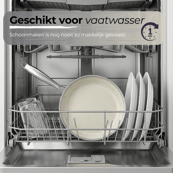 Morelia® Hybrid Koekenpan - 3 Delige Set - moreliacookware