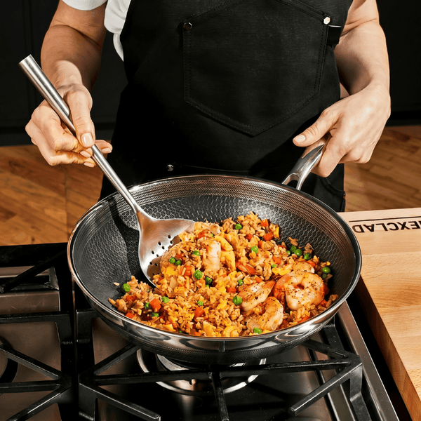 Morelia® Hybrid Wokpan Met deksel - Ø 30 cm - moreliacookware