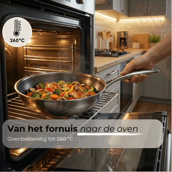 Morelia® Hybrid Wokpan - Ø 30 cm - moreliacookware