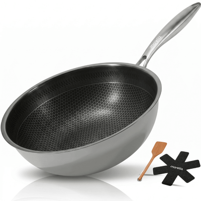 Morelia® Hybrid Wokpan - Ø 30 cm - moreliacookware